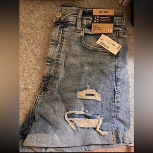 Women’s Aeropostale Super High Rise CURVY Midi 3” Shorts. SIZE:10